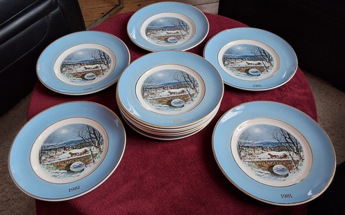 Avon ancienne assiette en - :,