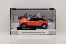 2001 MINI COOPER CABRIOLET RED CARARAMA 1/43 NEW IN BOX