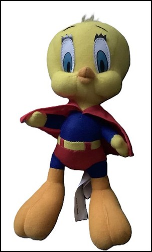 Peluche titi superman looney - titi,