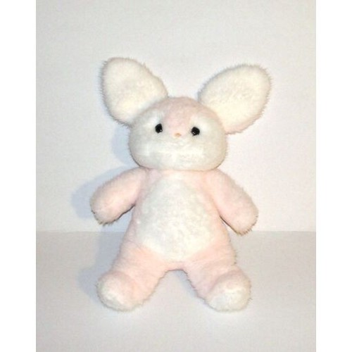 Doudou lapin boulgom rose - lapin, pale