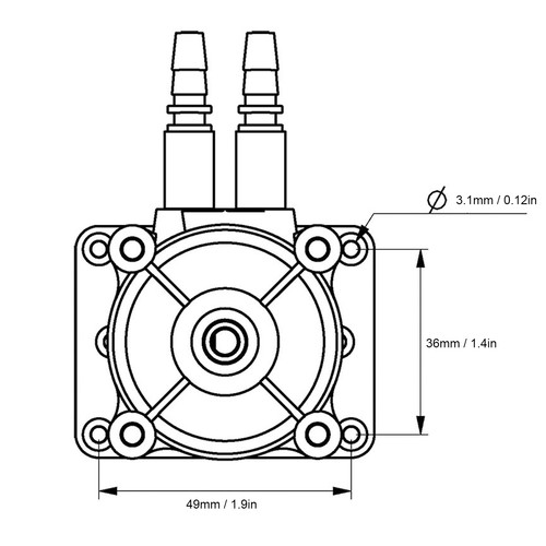 Peristaltic pump haute - pump,