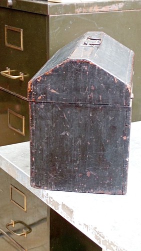 Coffre bois ancien - coffre,