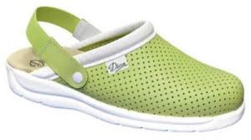 Sabot cuir vert taille - sabot,