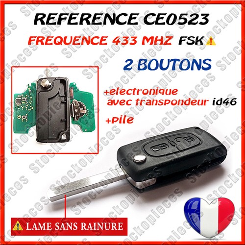 Clé vierge ce0523 fsk - clé,