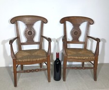 Paire de fauteuils d'enfant en