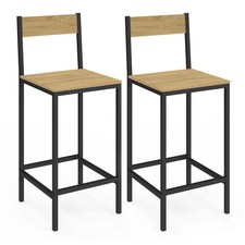 Lot de 2 tabourets de bar