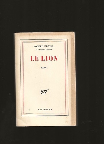 Joseph kessel lion envoi - le,