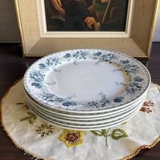 6 Assiettes plates BFK Boch