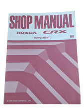 Manuel D'Atelier Honda CRX