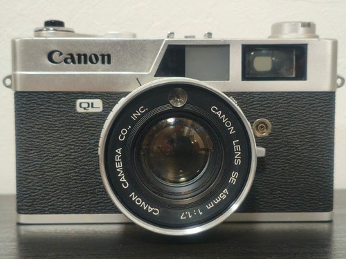Canon canonet ql17 lens - canon,