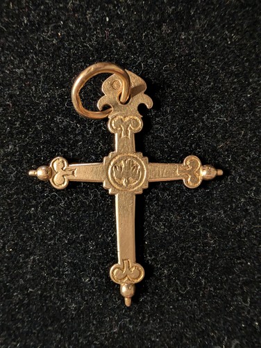 Croix savoie jeannette or - croix, de
