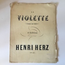 partition LA VIOLETTE Henri