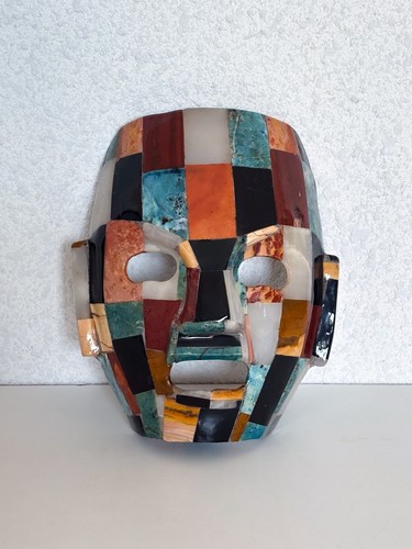 Masque mexicain pierres - mexicain,