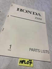 Honda Z50M liste catalogue