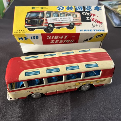 Bus tôle autocar jouet - en,
