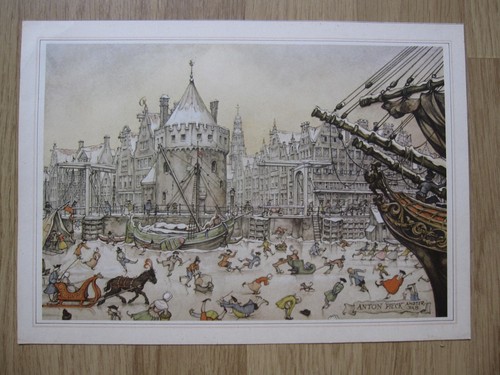 Gravure anton pieck - d’anton,
