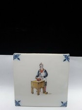 Ancien Carreau Carrelage Delft