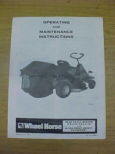 Wheel horse lawn mower - wheel,