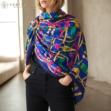 RARE VINTAGE foulard en soie