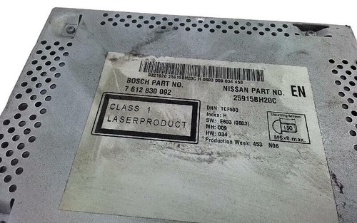 25915bh20c autoradio nissan - 25915bh20c,