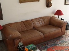 Canapé club cuir (buffle) 3