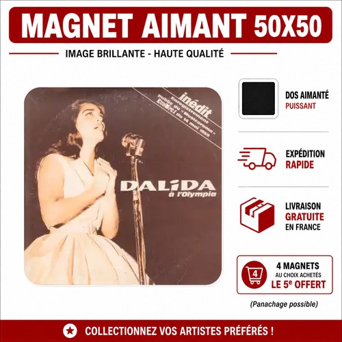 Magnet dalida 5x5 - magnet, cm