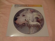 1 autocollant - motif chien