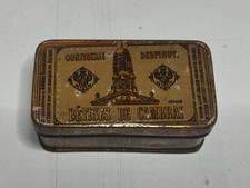 Ancienne boite lithographiée Bêtises de Cambrai petit modèle Despinoy