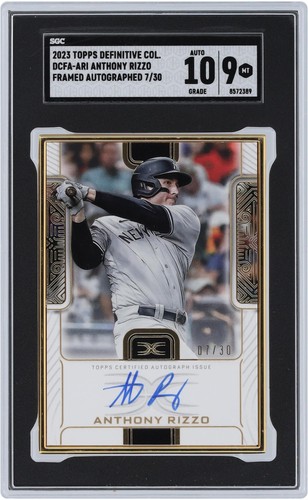 Anthony rizzo yankees signed - rizzo,