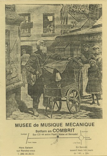 Brochure musee musique - brochure, de