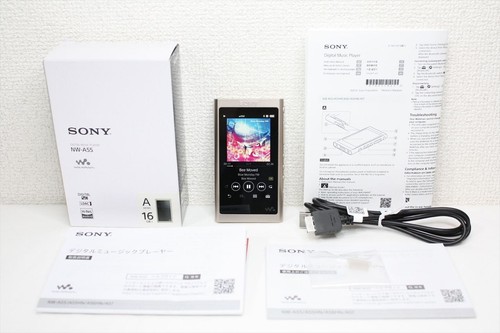 Sony a55 pale gold walkman - nw-a55,