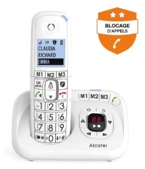 Téléphone fixe sans fil - , avec