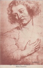 Antique postcard PAINTINGS PAINTING PAINTER RUBENS Helen FLORENCE FIRENZE