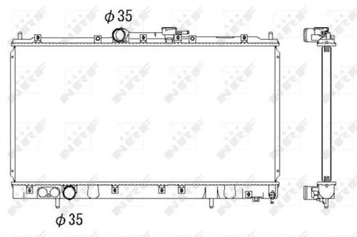 Radiateur eau grille de - radiateur,