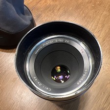 Carl Zeiss 50mm Makro-Planar F2 ZE Camera Lens Used Manual Prime For Canon EF
