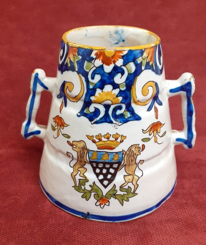 Très ancien vase faience - très,