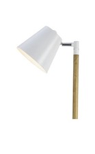 Lampe de table en métal Adelsbury - raccord de lampe de bureau moderne E14...