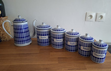 Pot à épices en tôle émaillée BB France