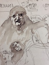 Beau Dessin ancien Jean Terles