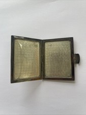 PETIT PORTE PHOTO DOUBLE EN ARGENT GUILLOCHÉ