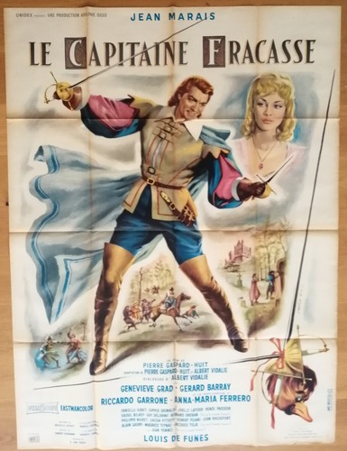 Capitaine fracasse jean marais - capitaine,