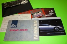 1990 NISSAN 300ZX OWNERS MANUAL SET GUIDE 90 300 ZX 2-SEATER 2+2 TURBO