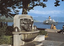 SWITZERLAND LAUSANNE LA FONTAINE DES ANES
