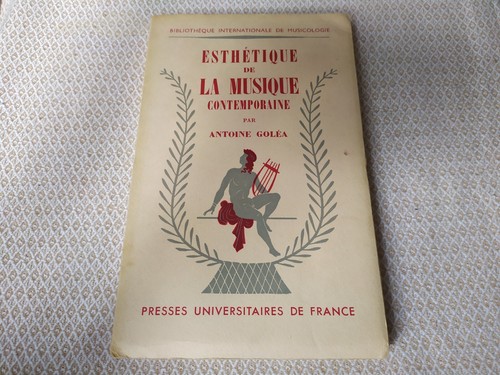 Antoine goléa esthétique - :,