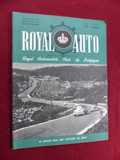 Revue Auto - Royal Auto  / belgique  - mai  1953