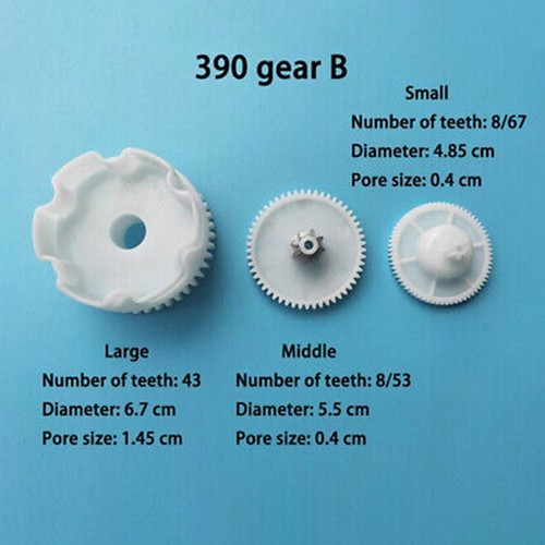 Plastique gear for vitesse - gear,