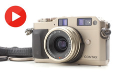 [Lens TOP MINT] Contax G1 35mm Rangefinder Film Camera Body 28mm F2.8 Lens JAPAN
