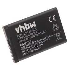 Batterie pour Nokia 6303I Classic 6303 Classic Illuvial 800mAh