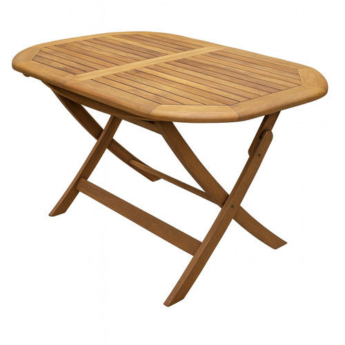 Table pliante ovale - en, bois