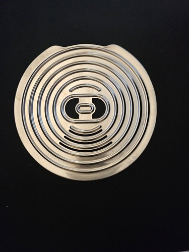 Grille metal repose tasse - metal, /